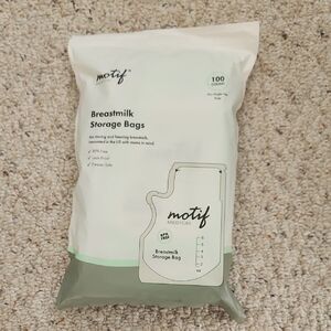 Motif Breastmilk Storage Bags - Green